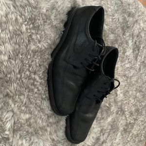 Black Ecco Mens Oxford shoe size eu 41